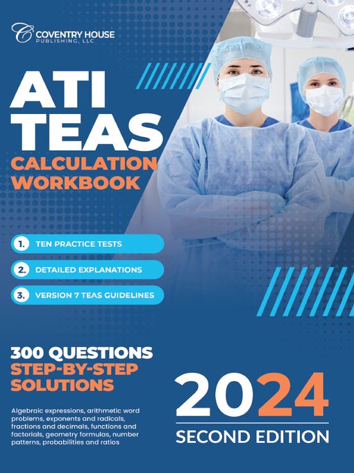 Title details for ATI TEAS Calculation Workbook by Coventry House Publishing - Available